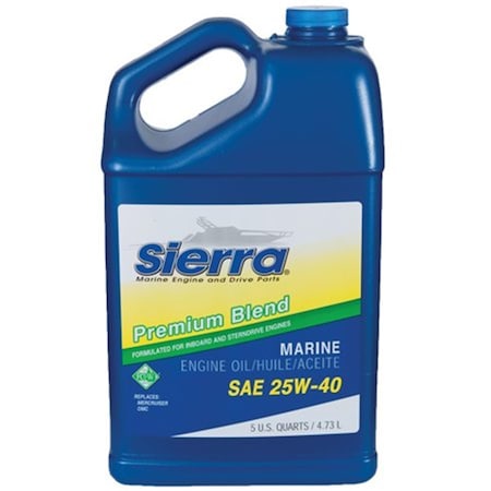 Sierra International 5 qt. 25W40 Sterndrive Oil SI380013